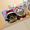 Merry Christmas Dog Cat Doormat