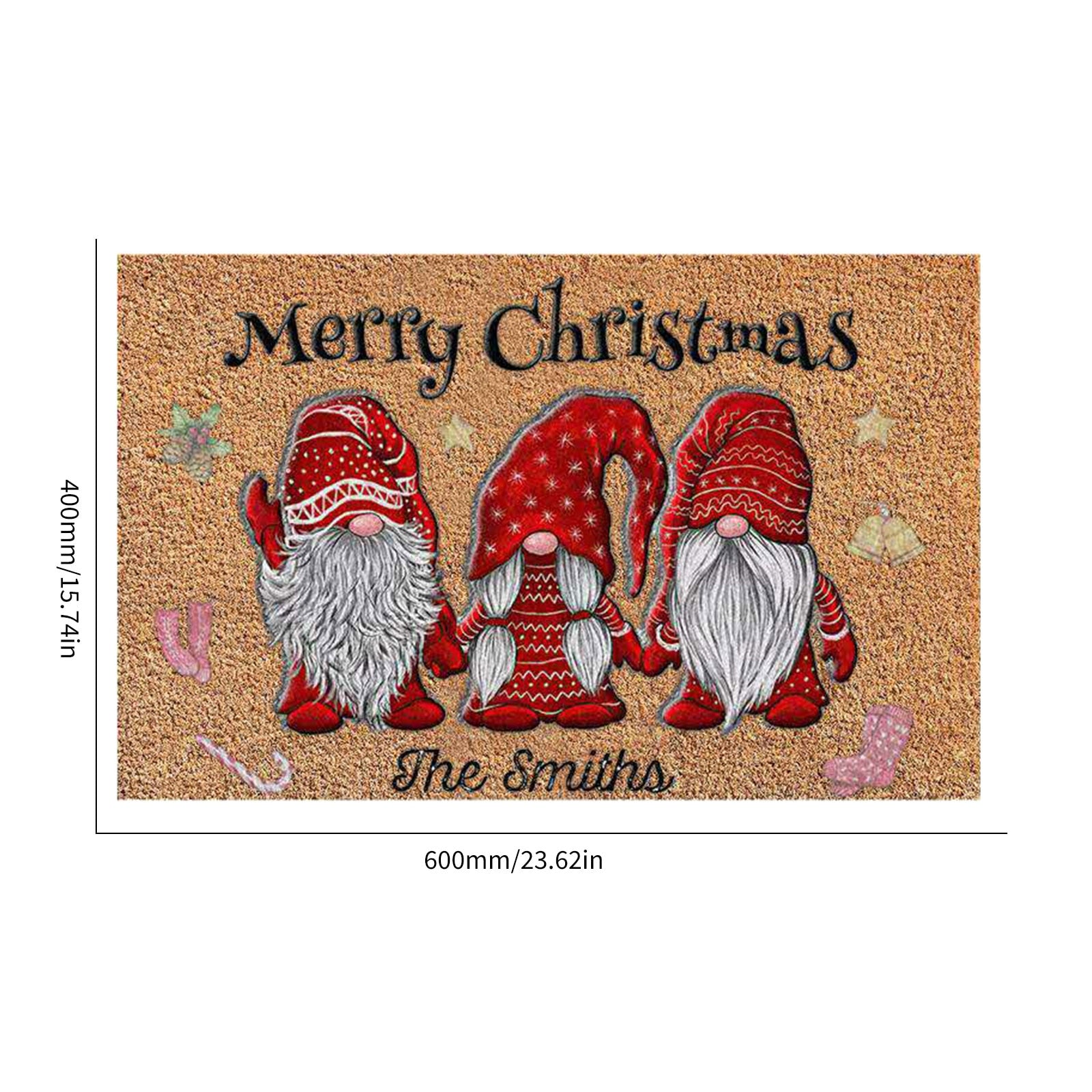 Merry Christmas Theme Doormat