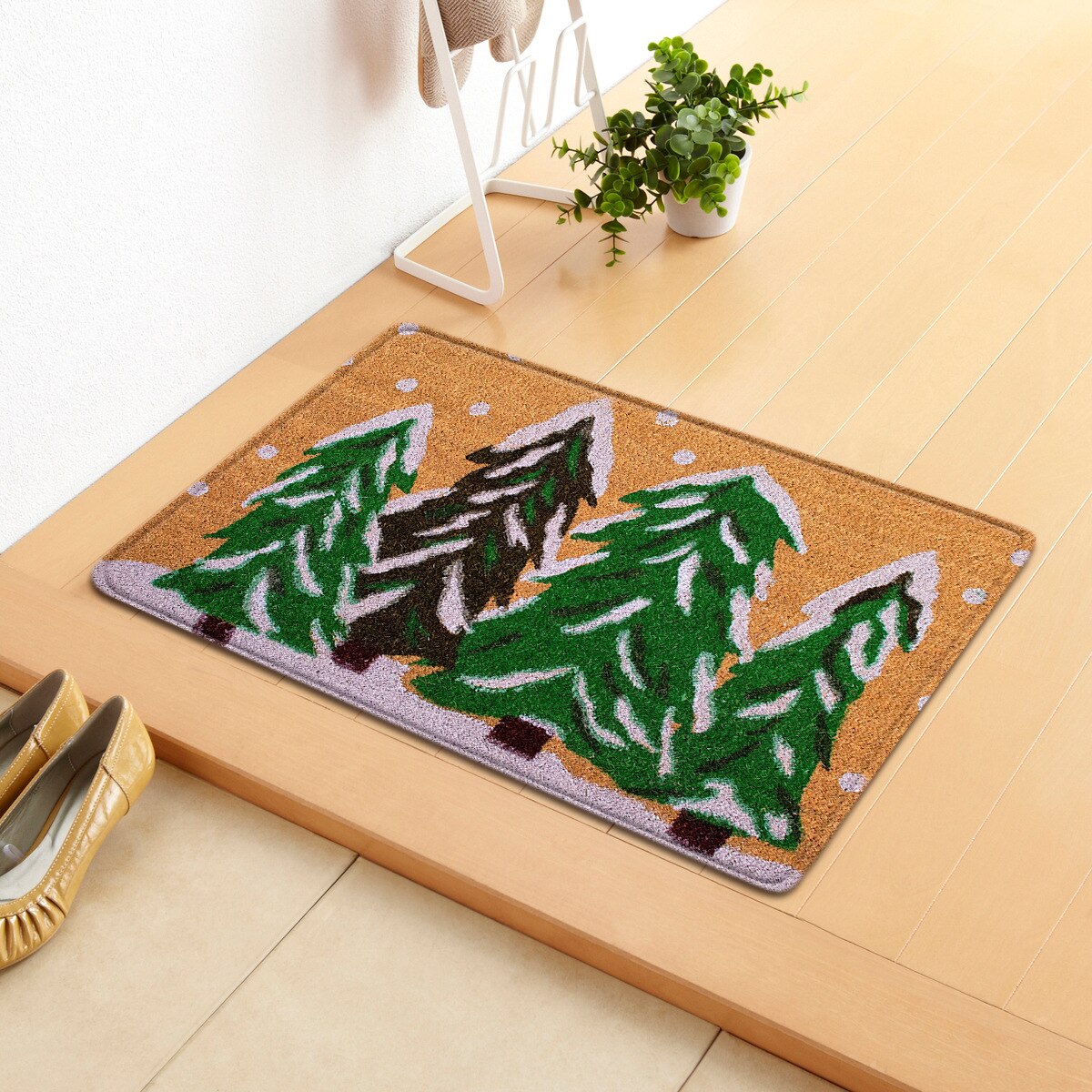 Christmas Floor Mat Non-Slip Entrance Carpet