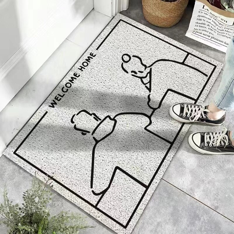 Funny Welcome Doormat Entrance Hallway