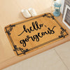 Welcome Letters Anti-Slip Door Mat