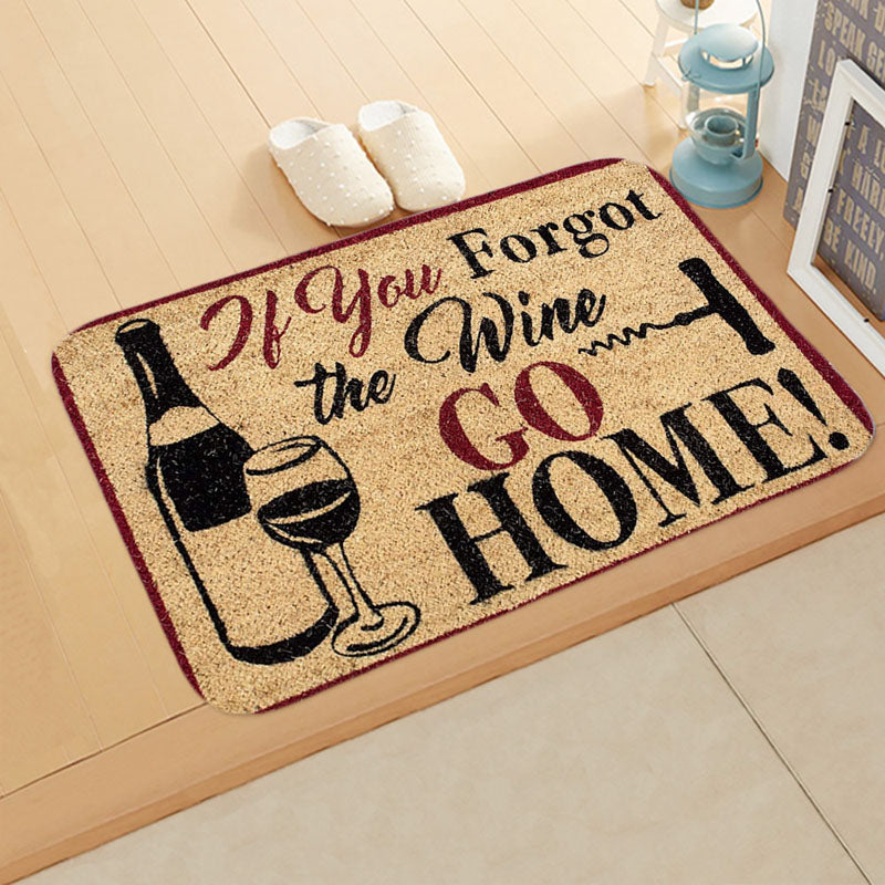 Welcome Letters Anti-Slip Door Mat