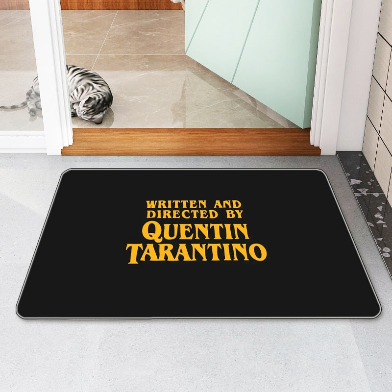 Tarantino Doormat Entrance Door Absorbent Rug