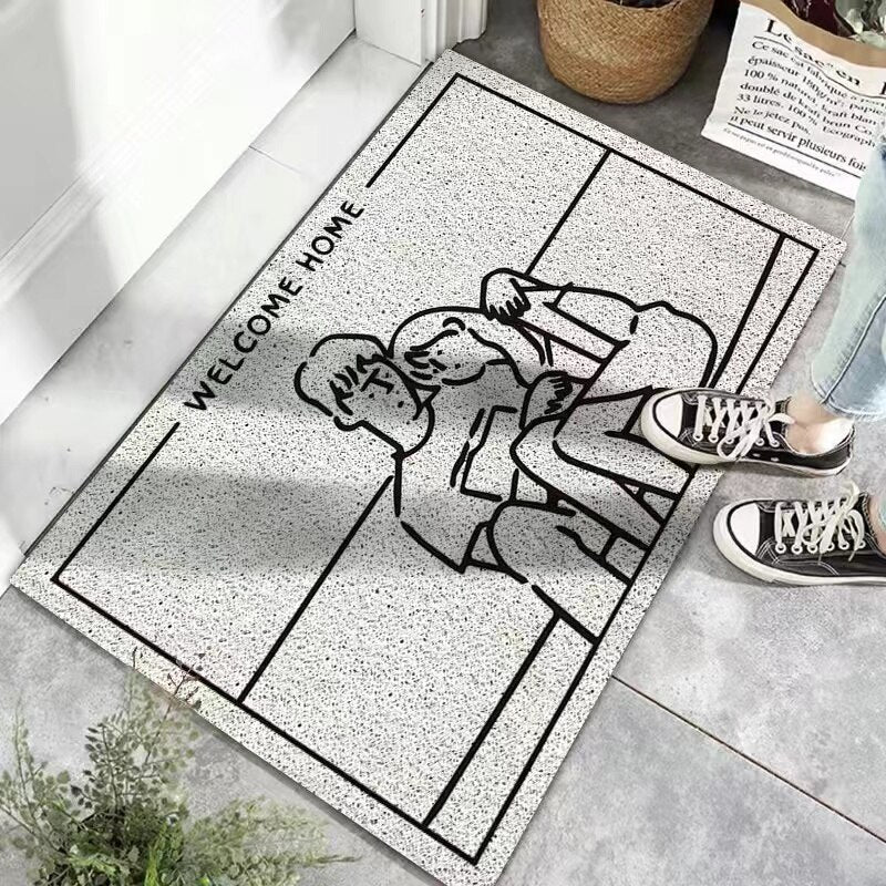 Funny Welcome Doormat Entrance Hallway