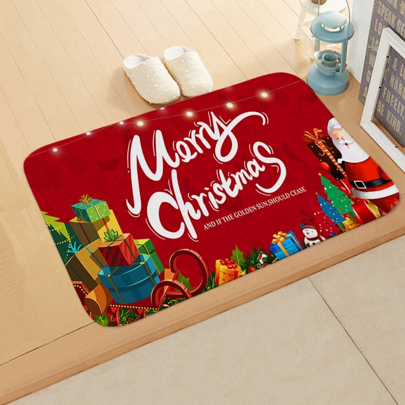 Christmas Door Mat Christmas Decorative Area Rug