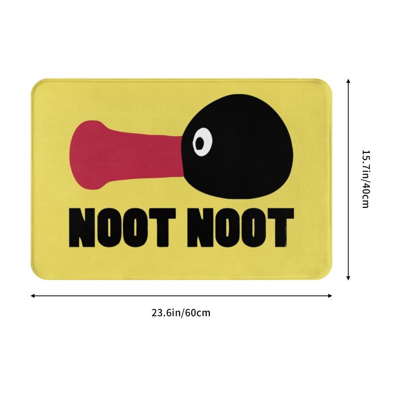 Cartoon Pingu Noot Noot Door Mat