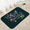 Mat Santa Claus Flannel Outdoor Carpet