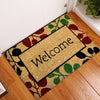 Door Mat Entrance Mat Welcome Flowers Patten