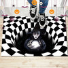 Halloween 3D Illusion Clown Door Mat