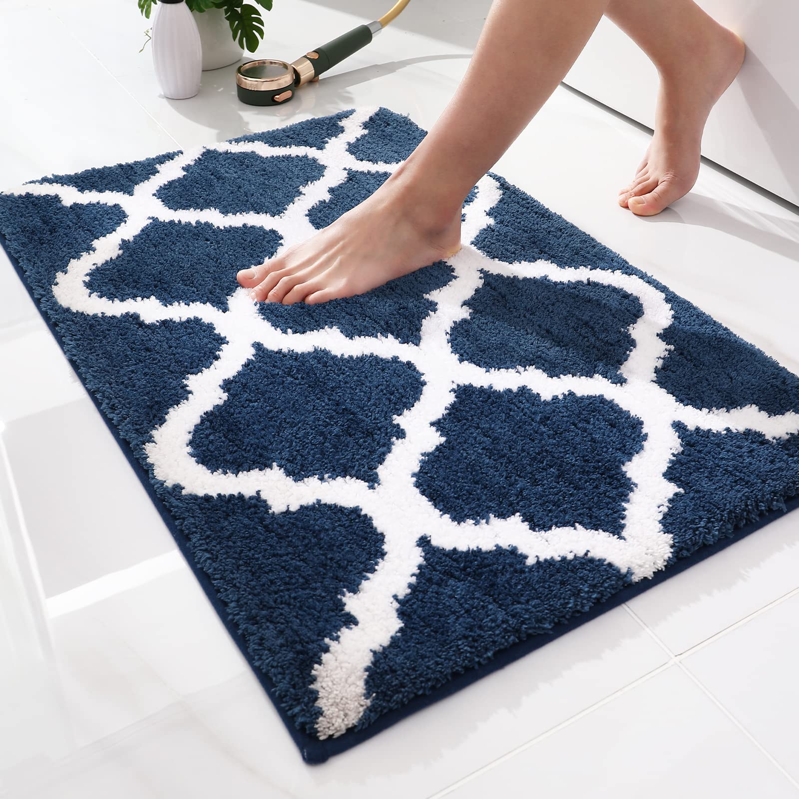 Bath Mat Quick Dry Anti-Slip Bathroom Show Capet