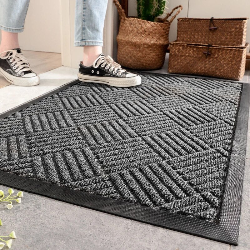 Entrance Door Mat Living Room Rugs Environmentally Friendly Rubber Mat