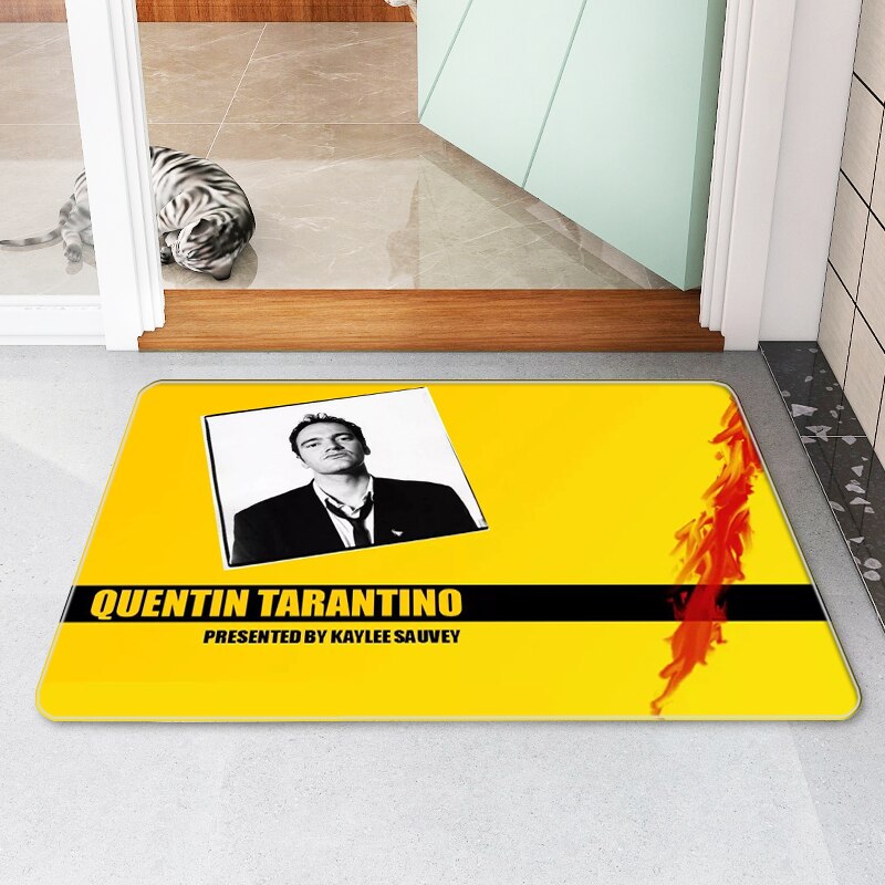 Tarantino Doormat Entrance Door Absorbent Rug