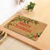 Christmas Floor Mat Non-Slip Entrance Carpet