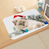 Merry Christmas Dog Cat Doormat