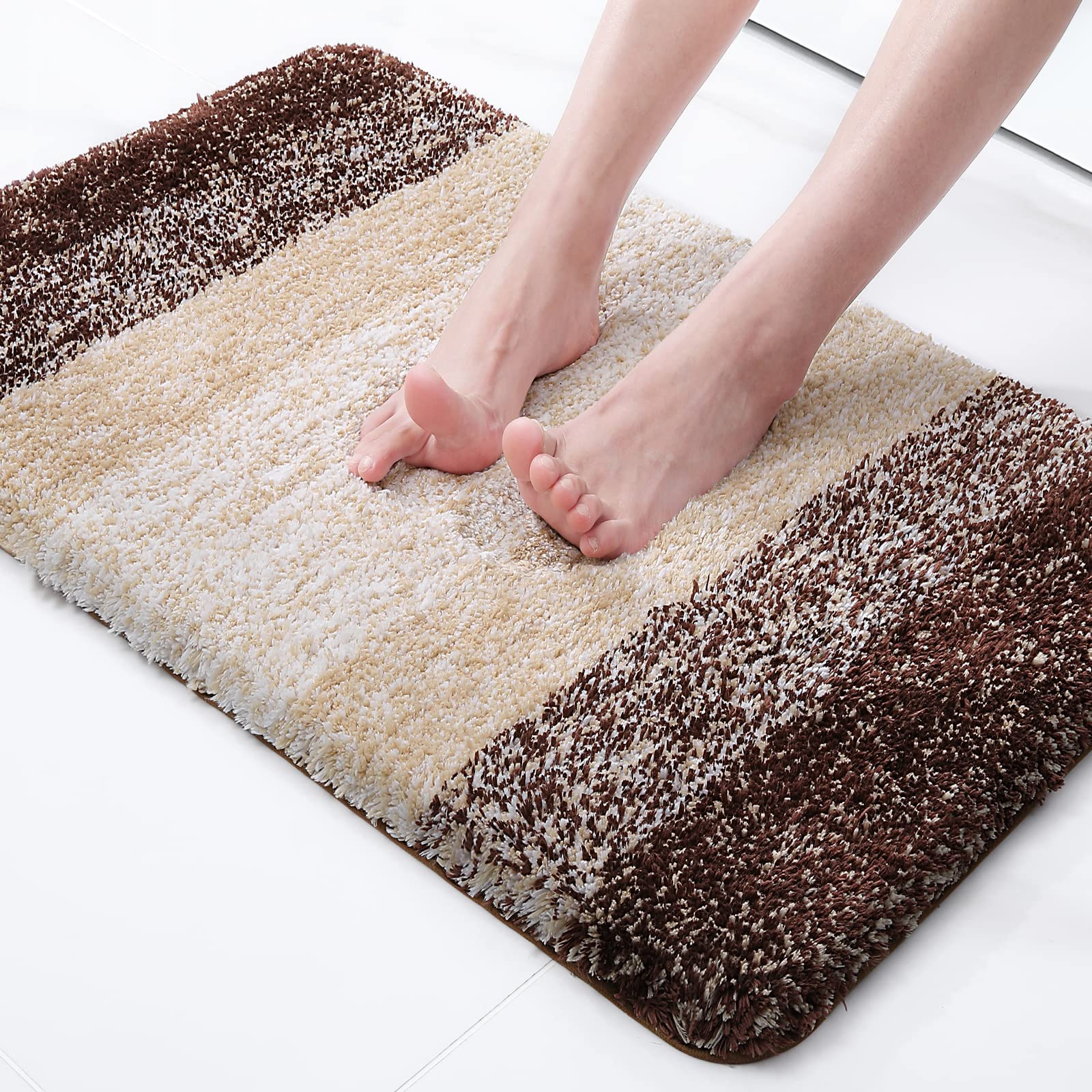 Bath Mat Quick Dry Anti-Slip Bathroom Show Capet