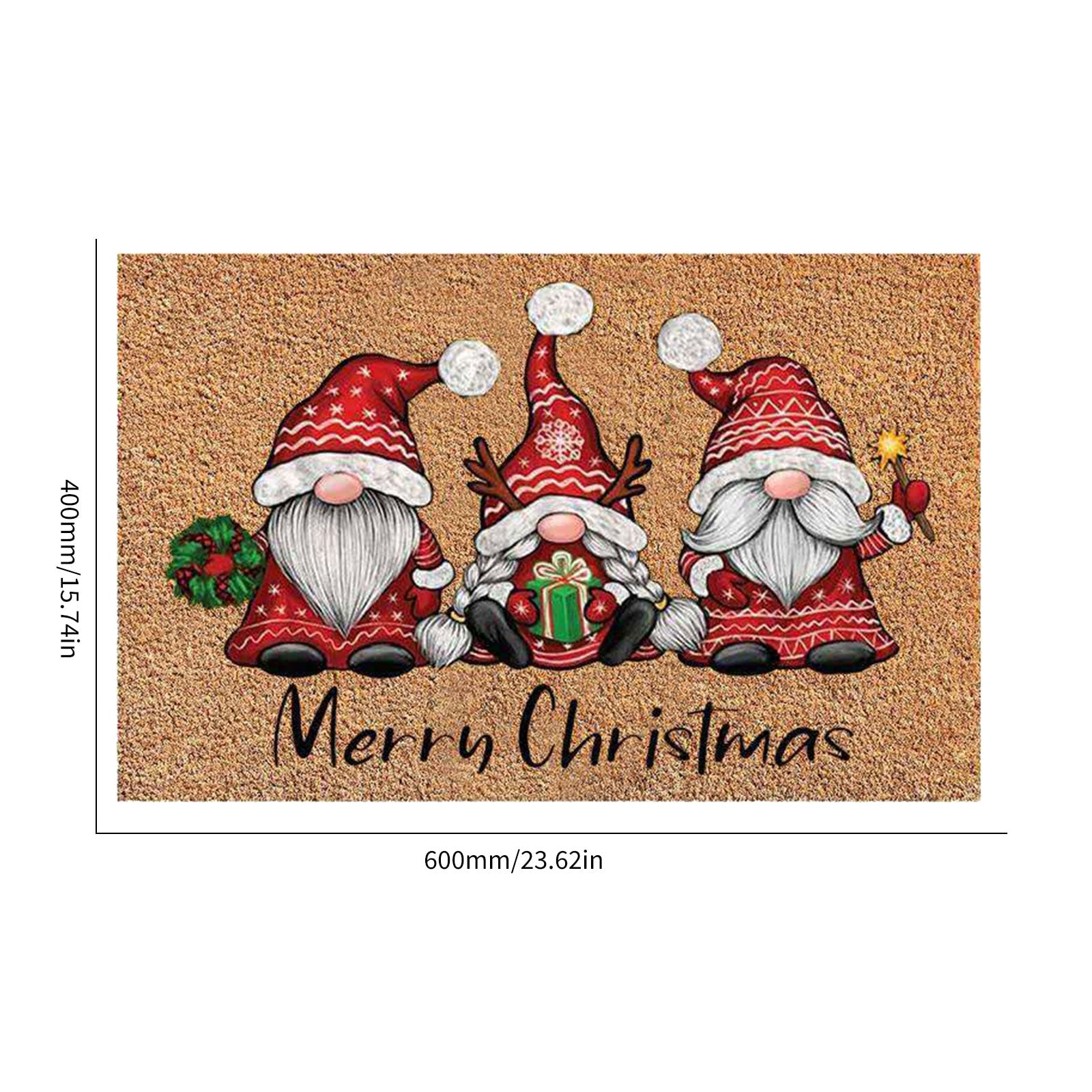 Merry Christmas Theme Doormat