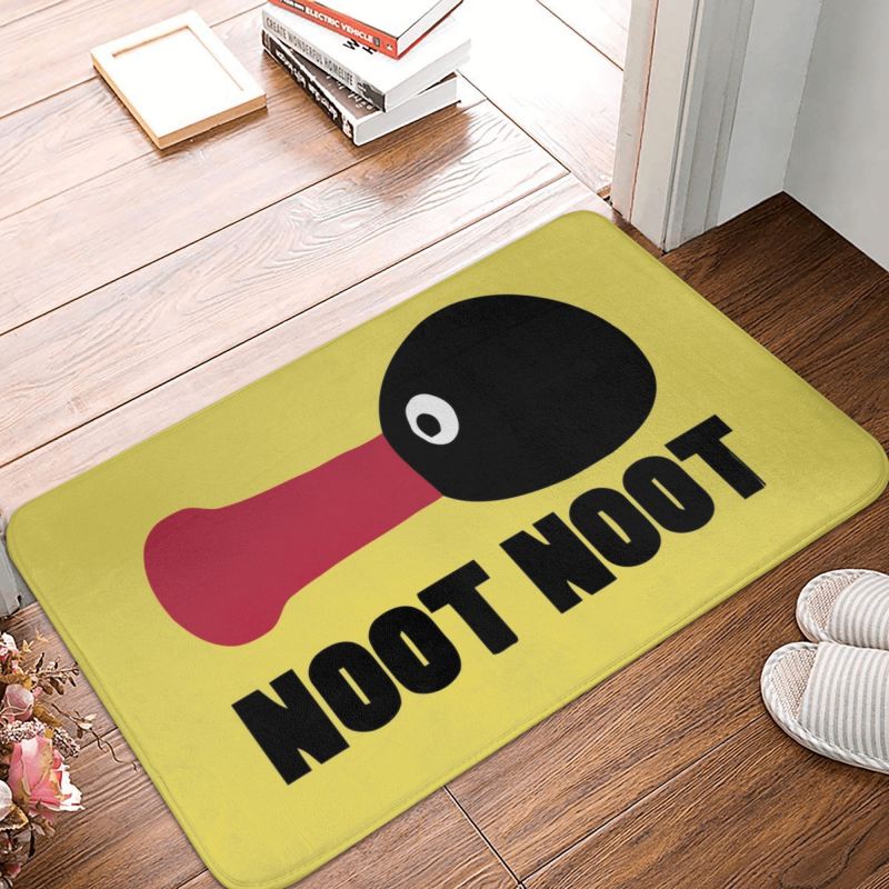 Cartoon Pingu Noot Noot Door Mat