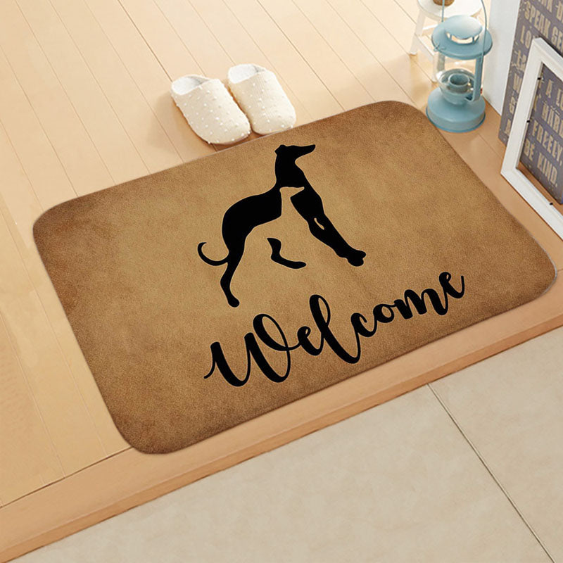 Welcome Letters Anti-Slip Door Mat