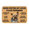 Please Remember Terrier Dogs House Rules Doormat