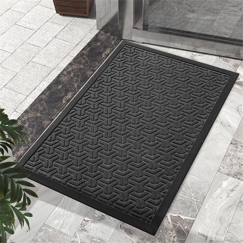 Entrance Door Mat Living Room Rugs Environmentally Friendly Rubber Mat