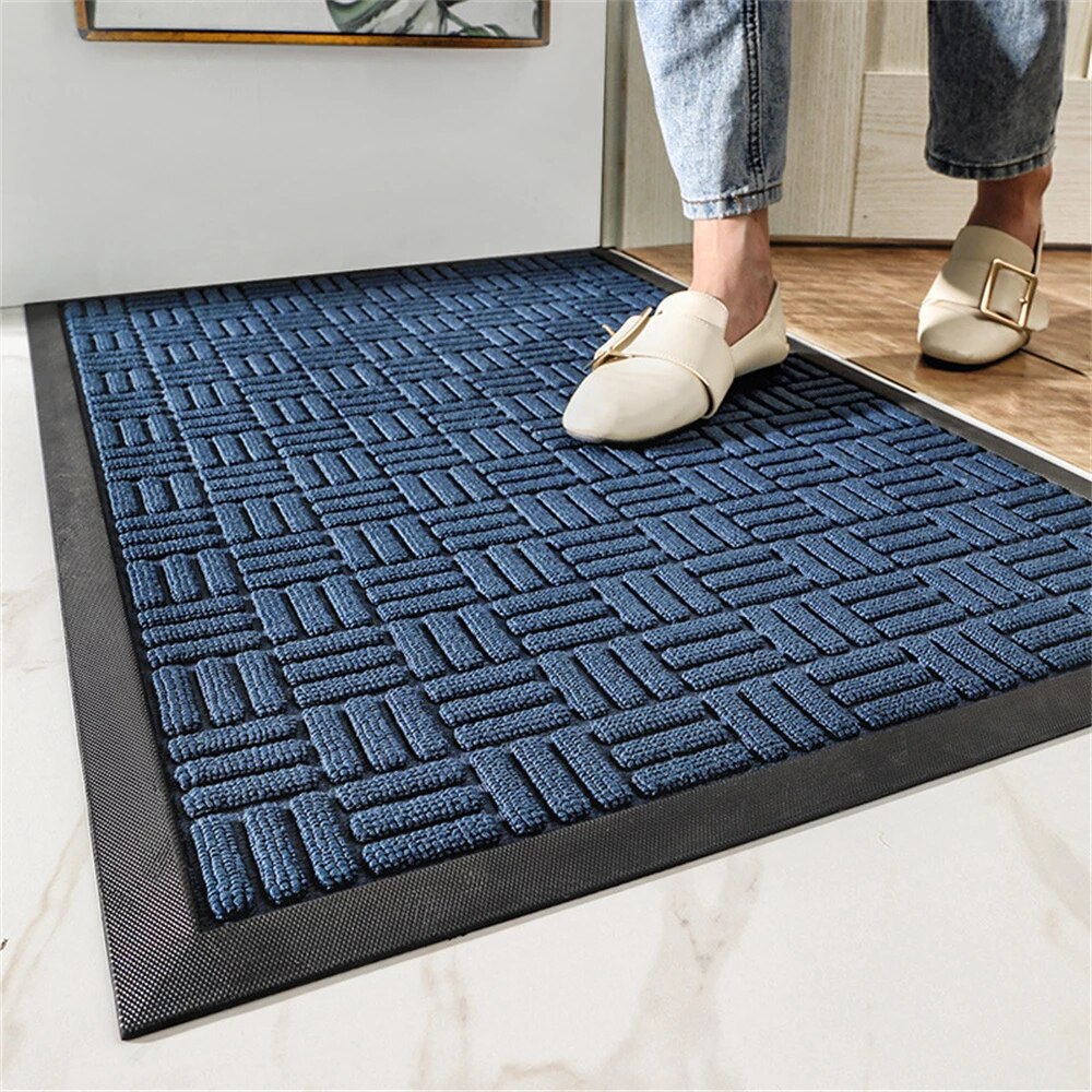 Entrance Door Mat Living Room Rugs Environmentally Friendly Rubber Mat