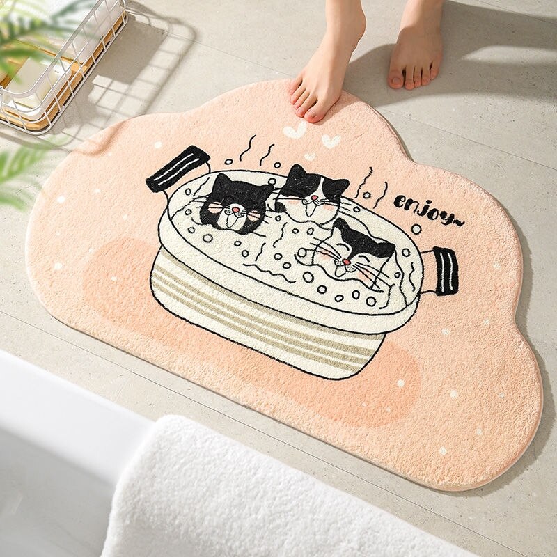 Cute Mat Non-Slip Absorbent Entrance Doormat