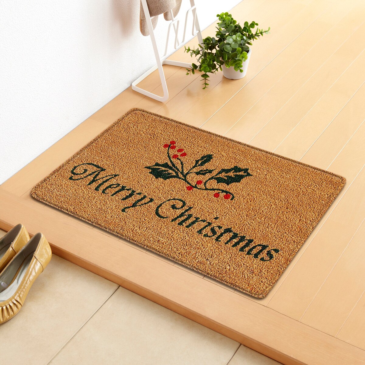 Christmas Floor Mat Non-Slip Entrance Carpet