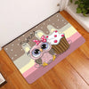 Cute Owls Carpet Rug Welcome Home Funny Entrance Door Mats