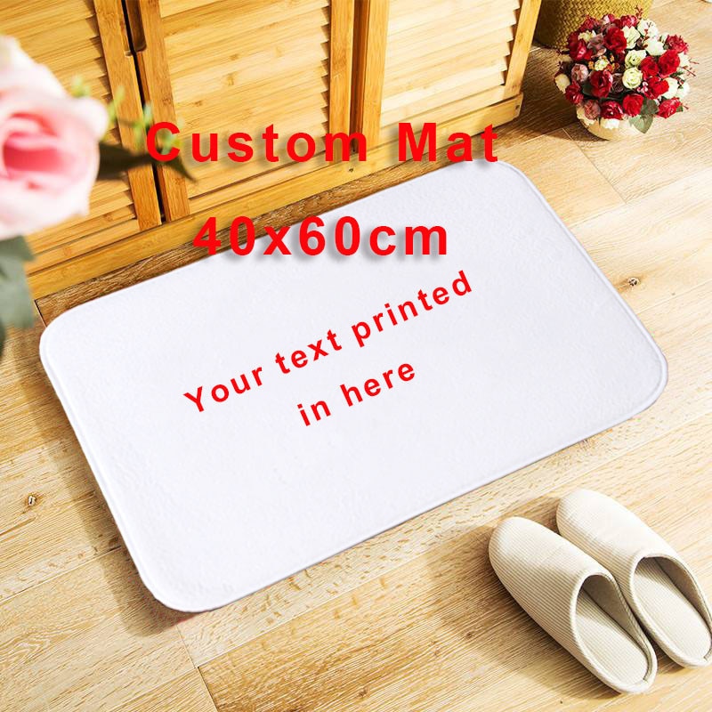 Custom mat anti-slip personalized printed your design picture photo